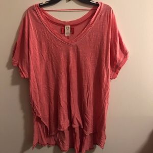 Free People V-neck Tee